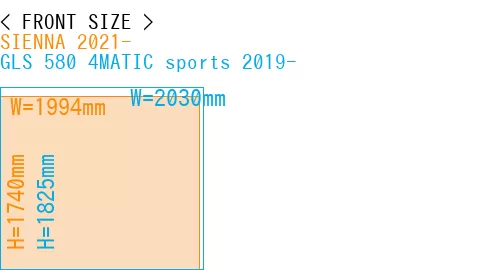 #SIENNA 2021- + GLS 580 4MATIC sports 2019-